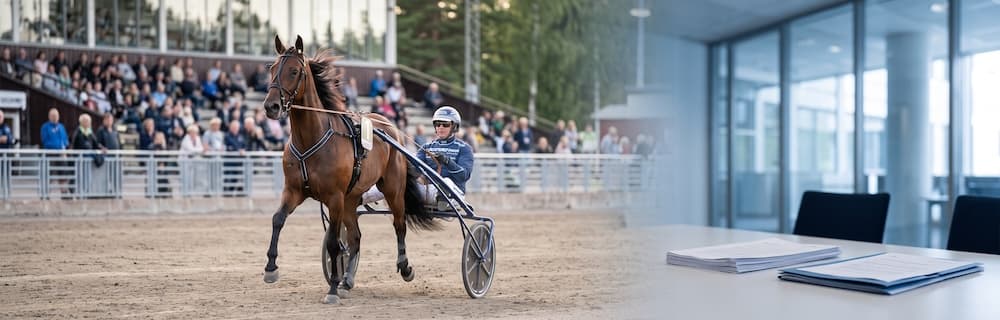 AI kuva. Kevoskärryt raveissa ja kokoustila.
