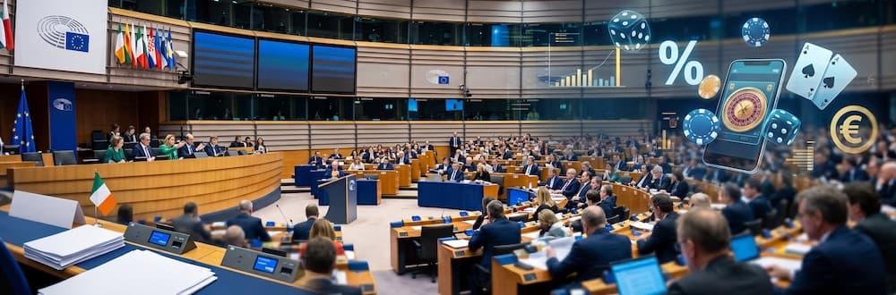 Irlannin neuvottelusali rahapeliverosta