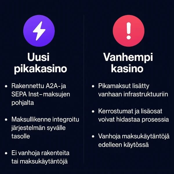 pikakasinot-maksuvertailu